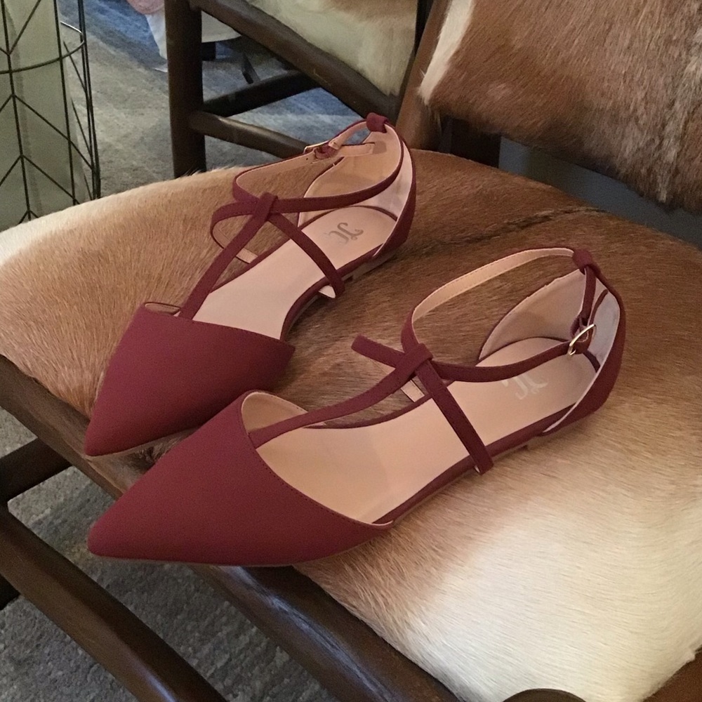 Burgundy Flats